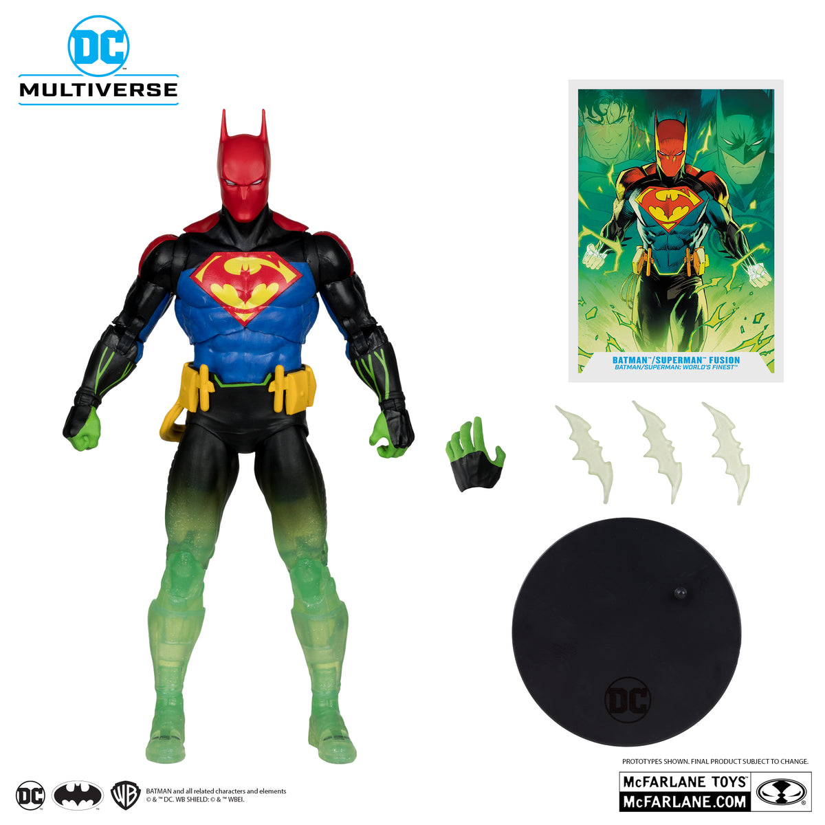 DC Multiverse Batman/Superman Fusion Platinum (1 POR PERSONA)