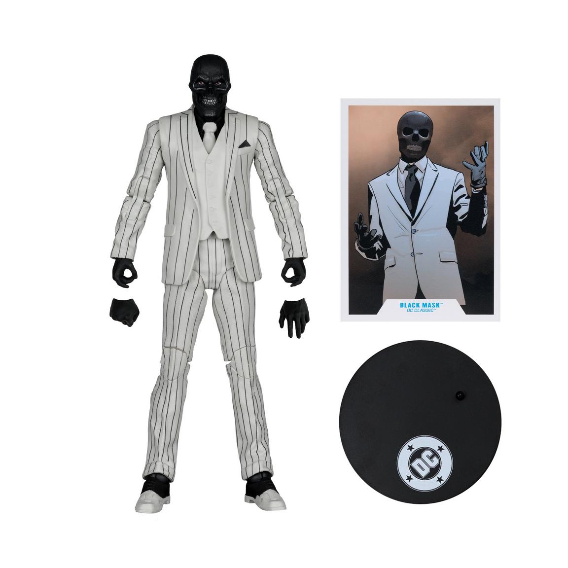DC Multiverse Black Mask PLATINUM RED LABEL