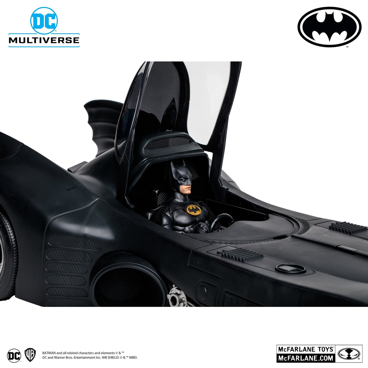 DC Multiverse Batmobile Gold Label 2do Pago (Rock Show)