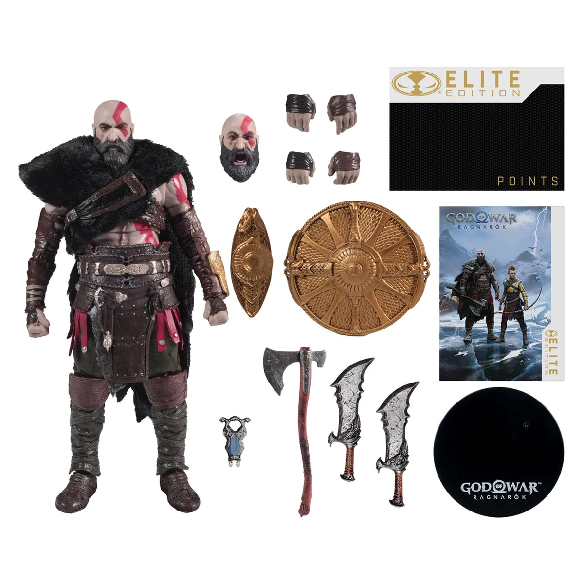 McFarlane Elite Edition God of War Ragnarok Kratos Deluxe