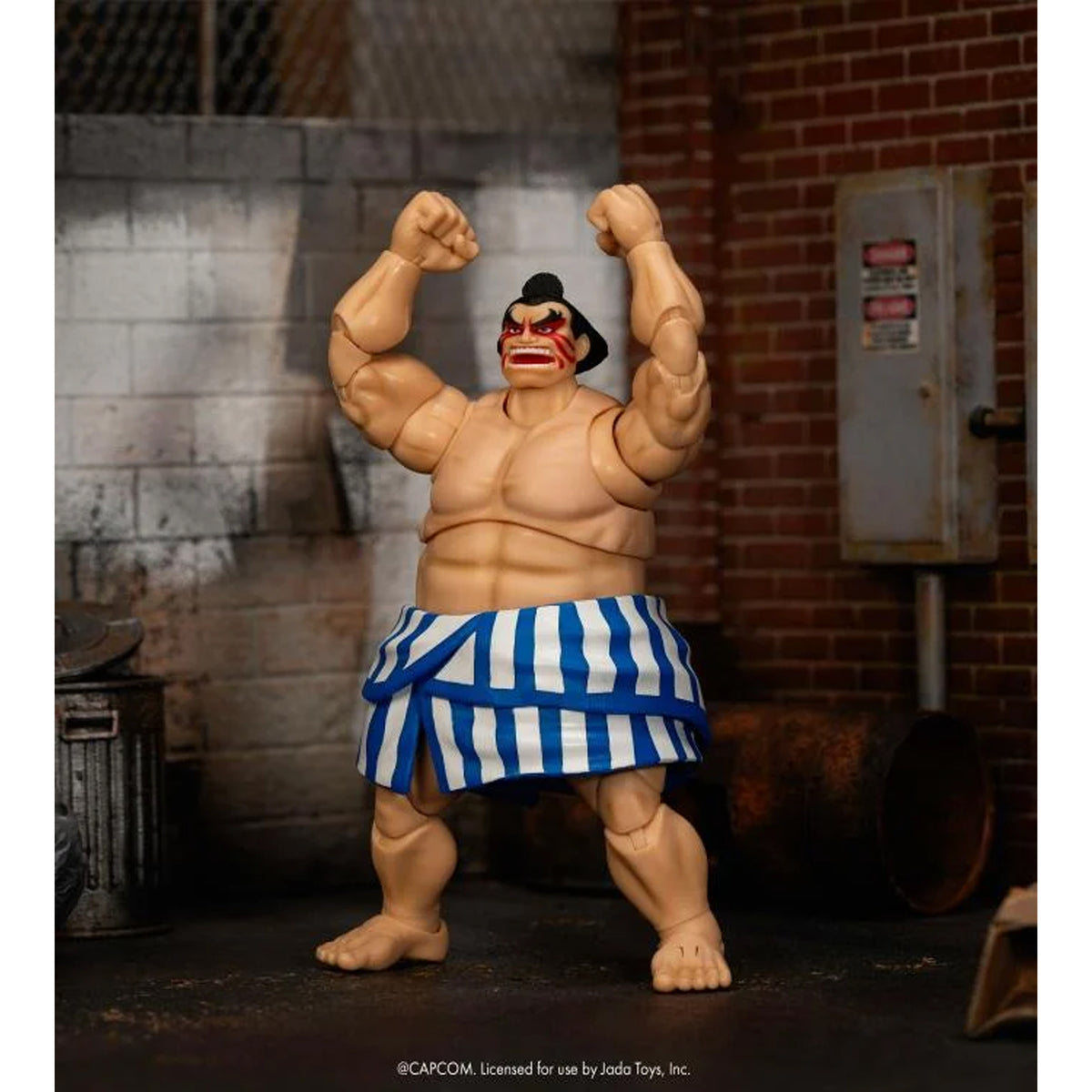 Jada Toys Street Fighter II The Final Challengers E. Honda Deluxe LIQUIDACION