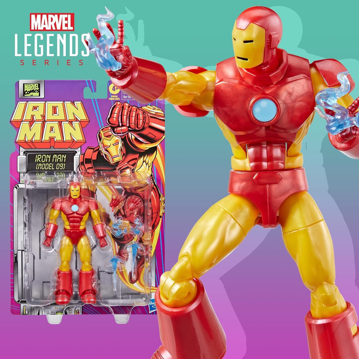 Marvel Legends Retro Iron Man Mark 9 2do Pago
