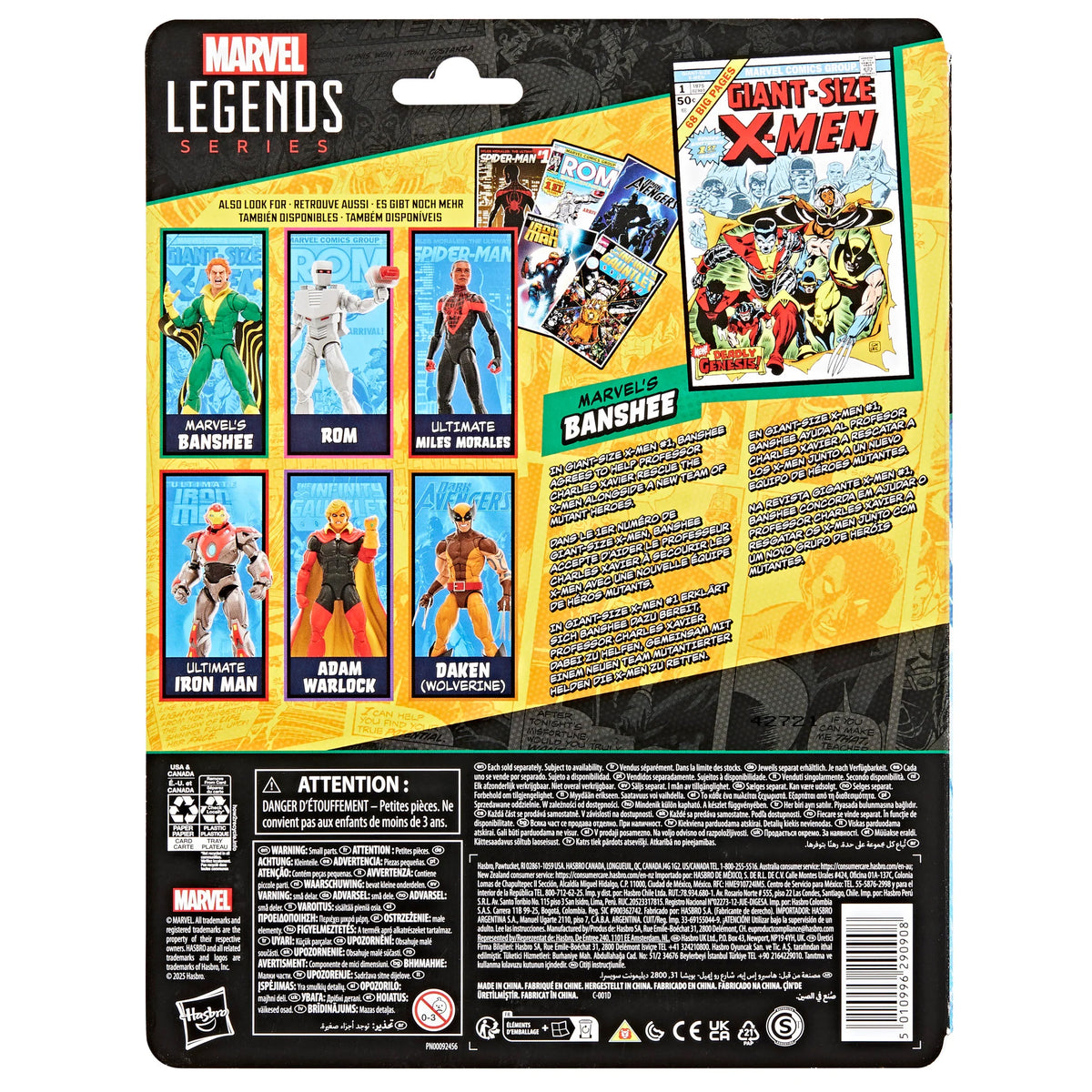 Marvel Legends Mini-Comic Banshee 2do Pago