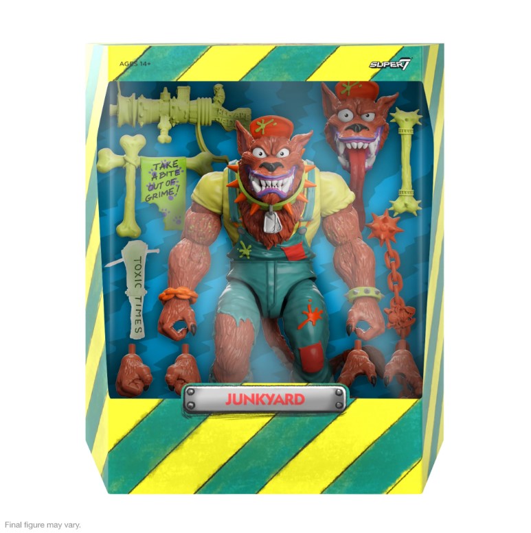 Super7 Ultimates Toxic Crusaders Junkyard 2do Pago