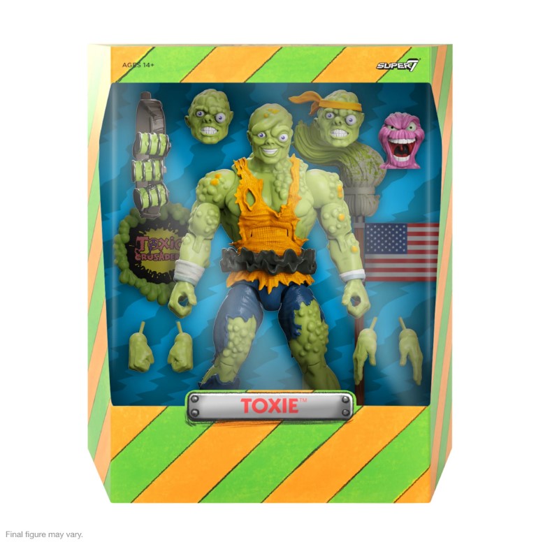 Super7 Ultimates Toxic Crusaders Toxie 2do Pago