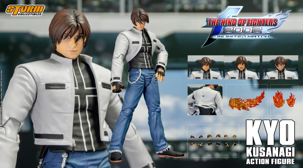 Storm Collectibles The King of Fighters 2002 Unlimited Match Kyo Kusanagi 2do Pago