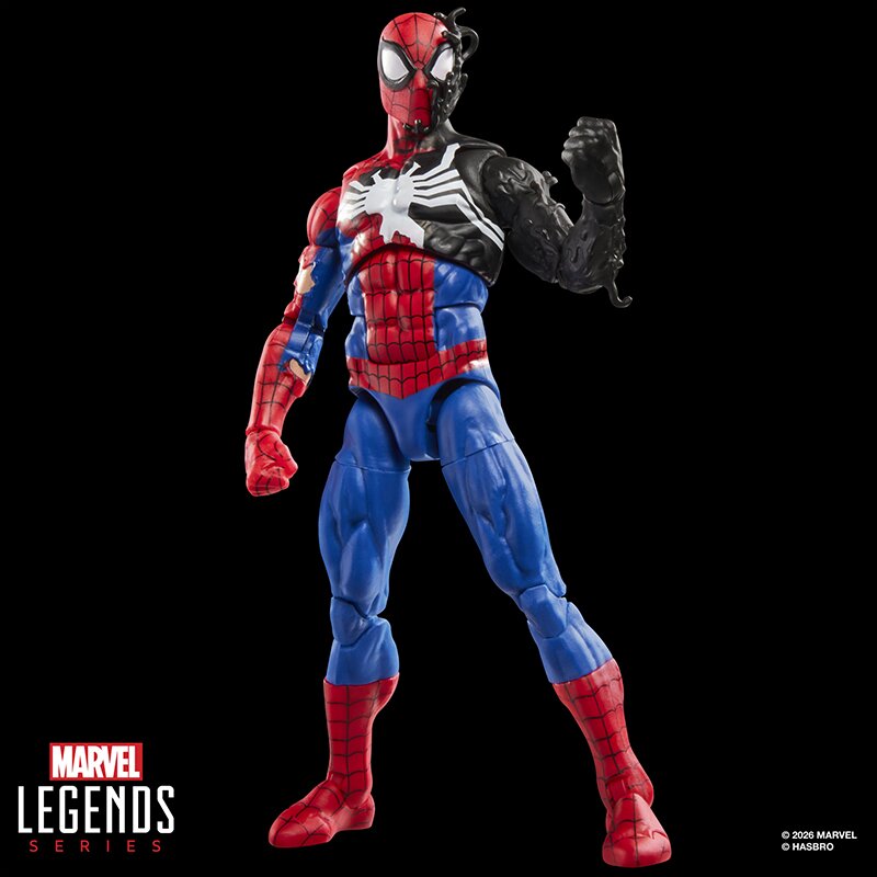 Marvel Legends Secret Wars Spider-Man (Alien Costume) LIQUIDACION