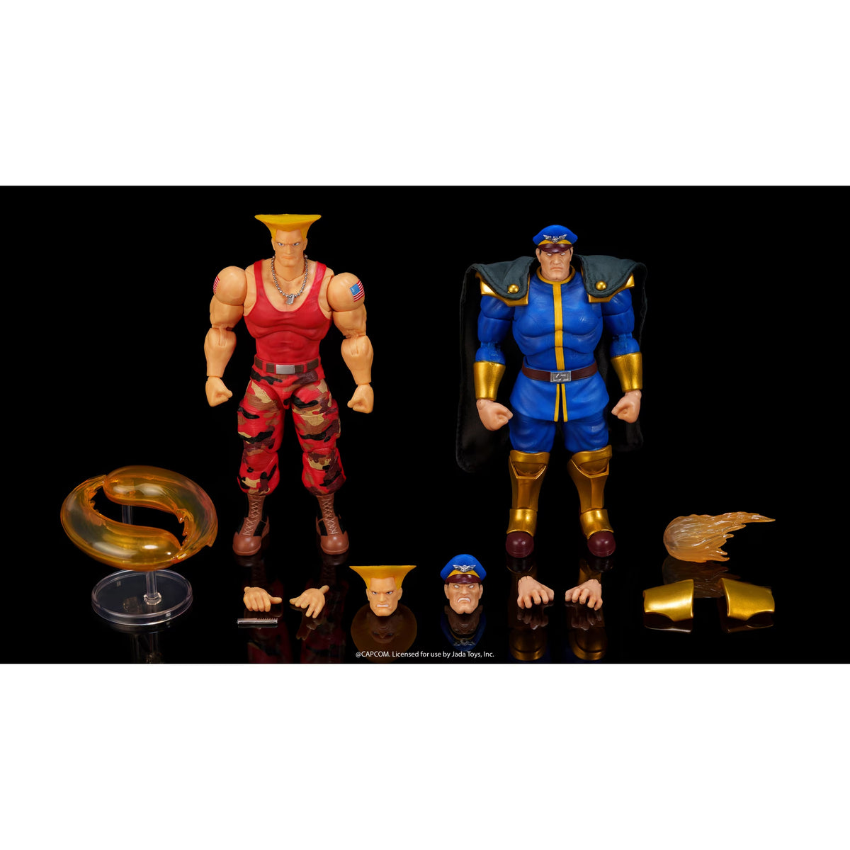 Jada toys Street Fighter II Guile vs M. Bison EXCLUSIVA LIQUIDACION