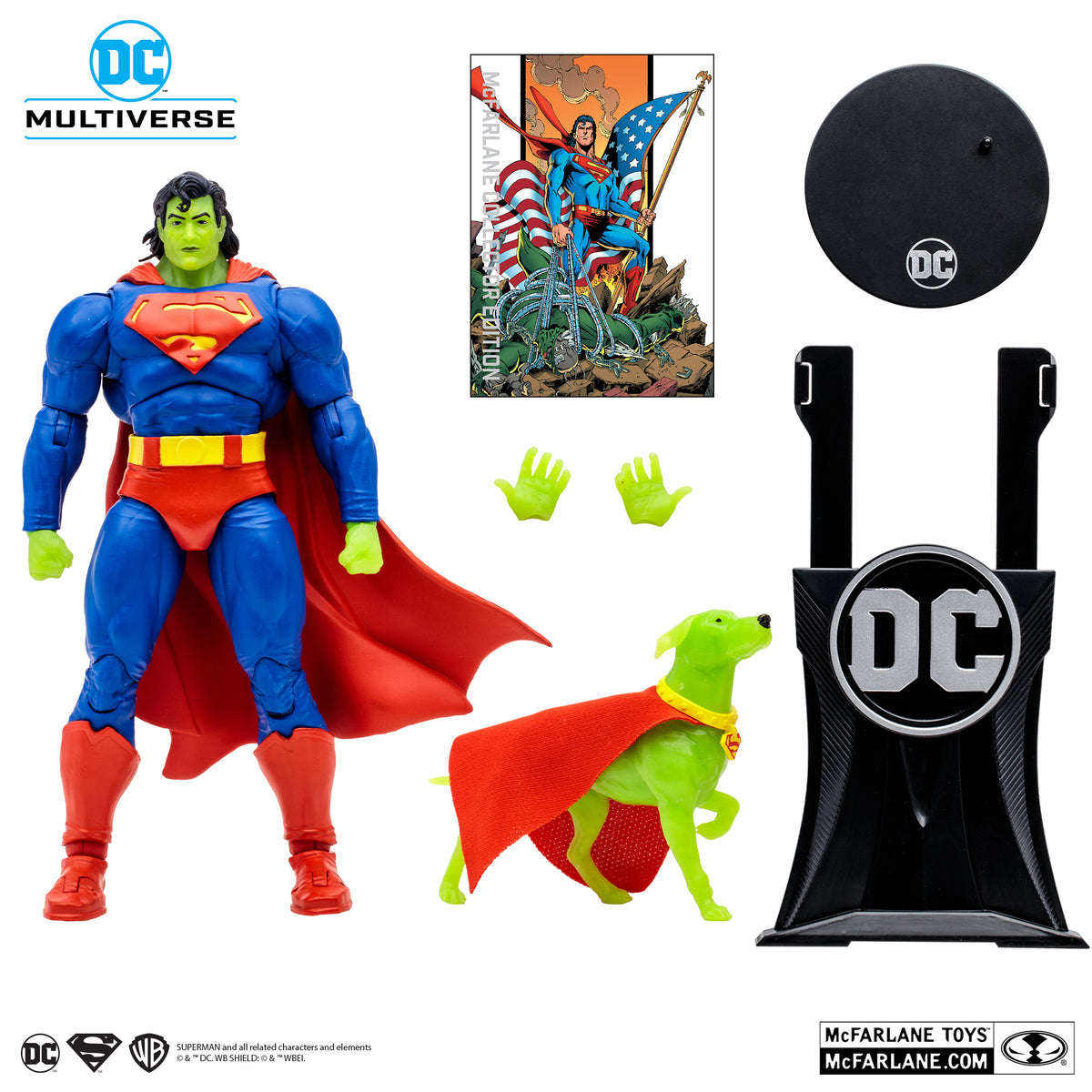 DC Multiverse Collector Edition Superman & Krypto Platinum