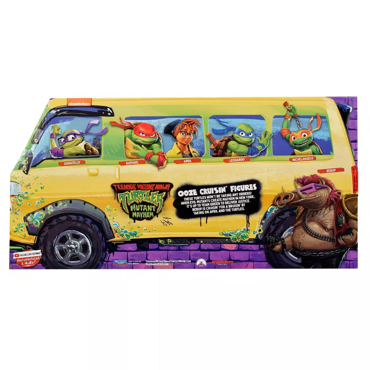 TMNT Mutant Mayhem Ooze Cruisin 6 Pack 2do Pago