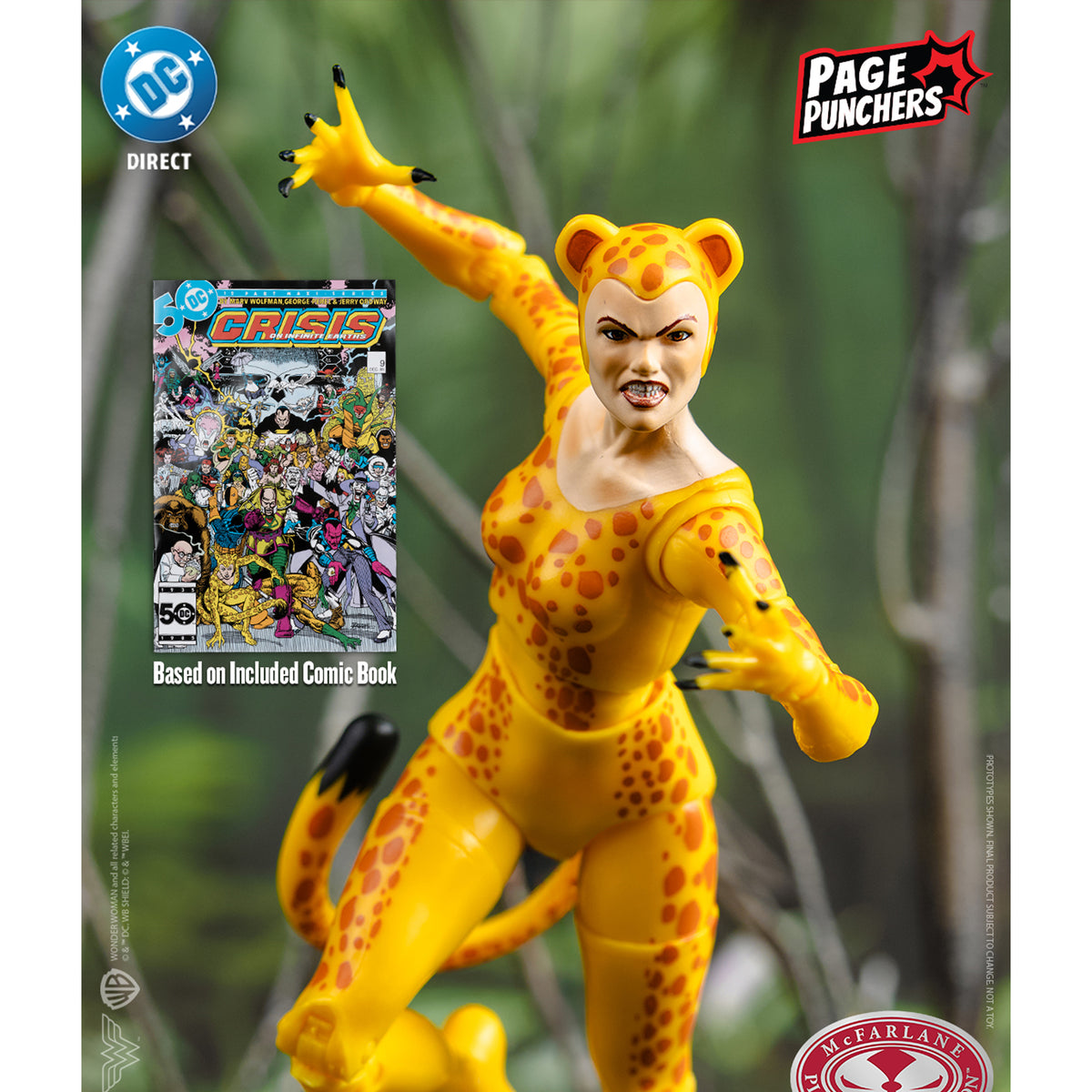 Page Punchers Cheetah (RED PLATINUM) LIQUIDACION