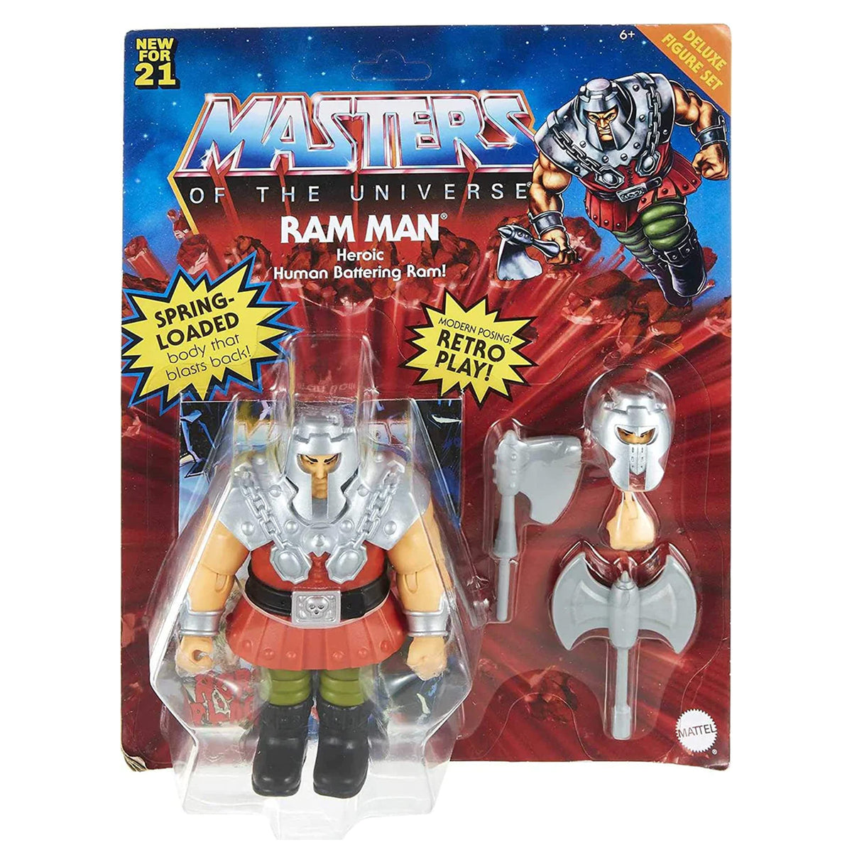 Masters of The Universe Origins Ram-Man Deluxe (version americana)