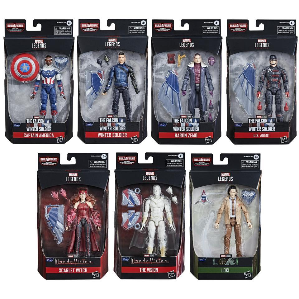Marvel Legends Disney+ BAF Falcon Wings