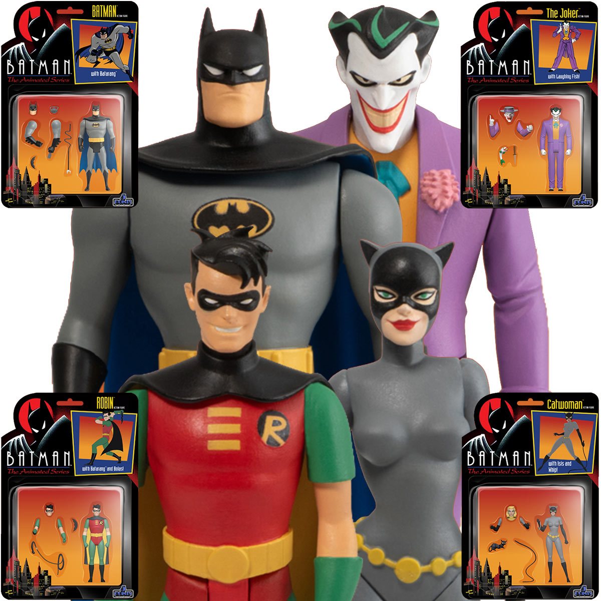 Mezco 5 Points Batman: The Animated Series Set
