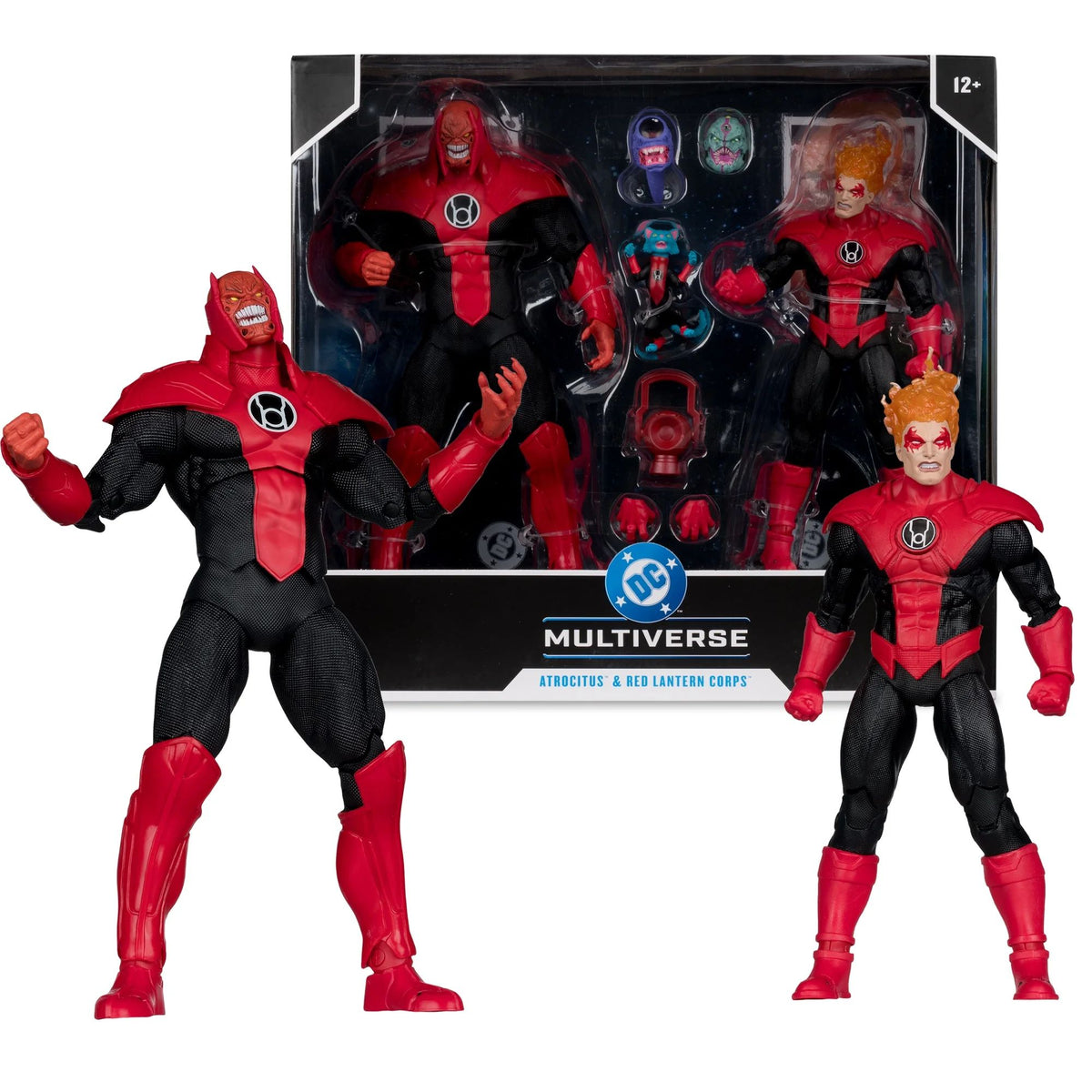 DC Multiverse Atrocitus & Red Lantern Corps Set