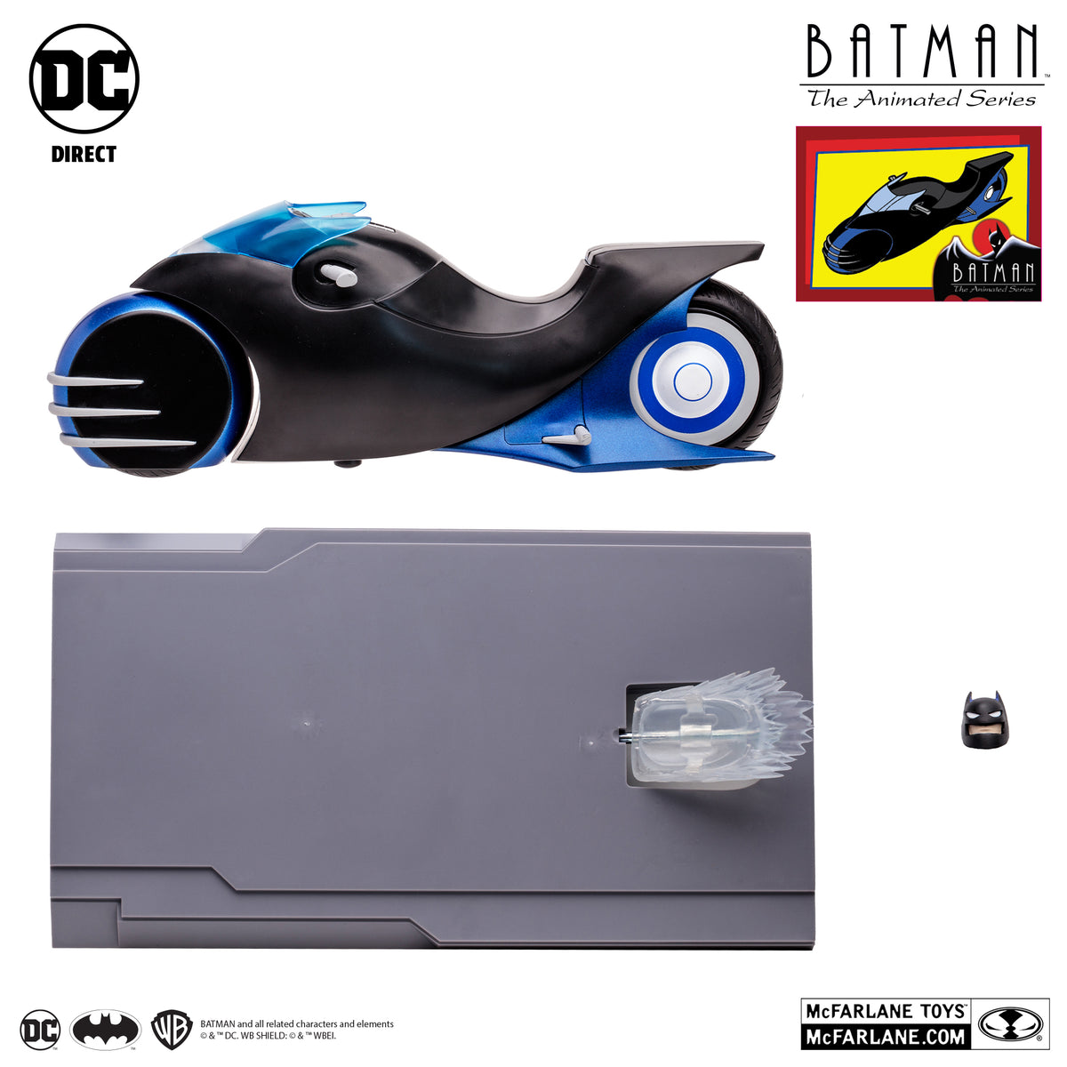 The Animated Series Batcycle