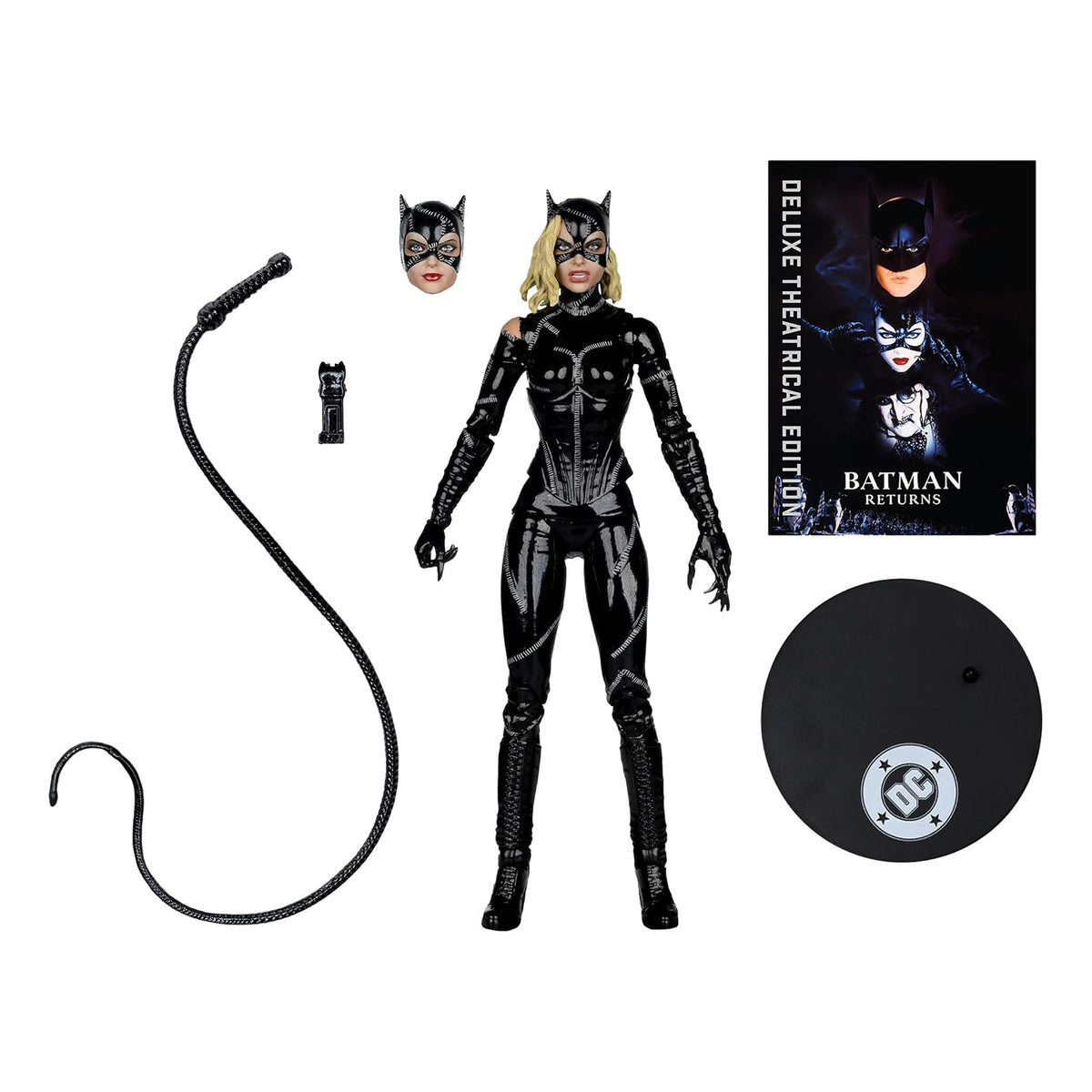 DC Multiverse Theatrical Edition Batman Returns Catwoman Battle Damaged