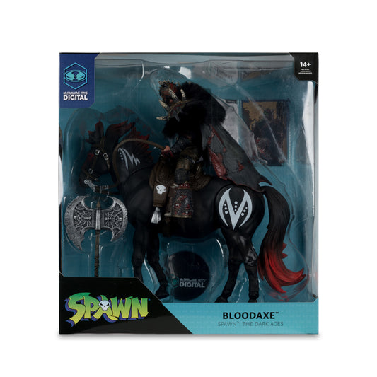 McFarlane Spawn Bloodaxe w Horse (Spawn: The Dark Ages) 2do Pago