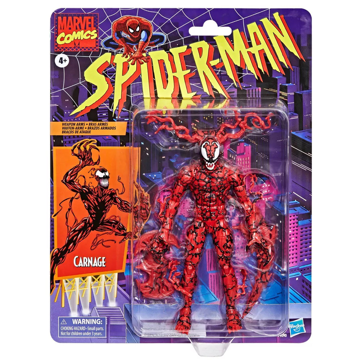 Marvel Legends Retro Carnage EXCLUSIVA 2do Pago