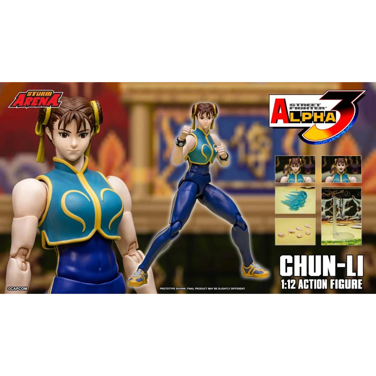 Street Fighter Alpha 3 Storm Arena Chun-Li