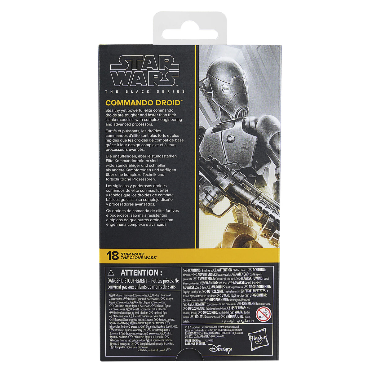 Star Wars The Black Series Commando Droid