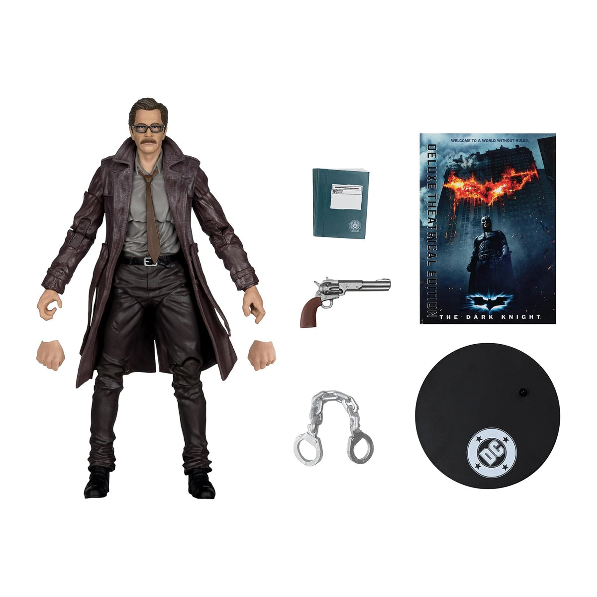 DC Multiverse Theatrical Edition Dark Knight Trilogy Commissioner Gordon