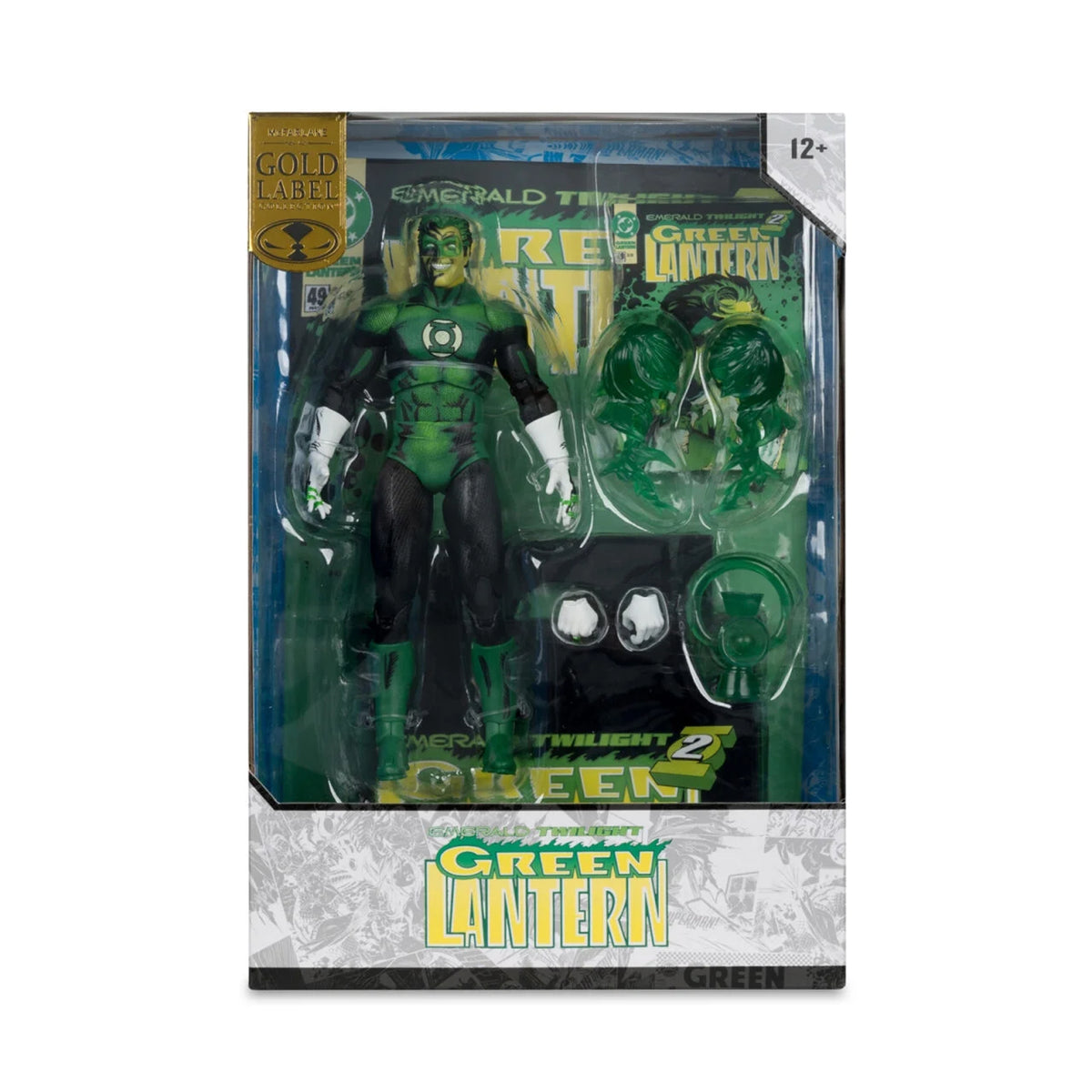 DC Multiverse Cover Recreations Green Lantern Emerald Twilight Gold Label