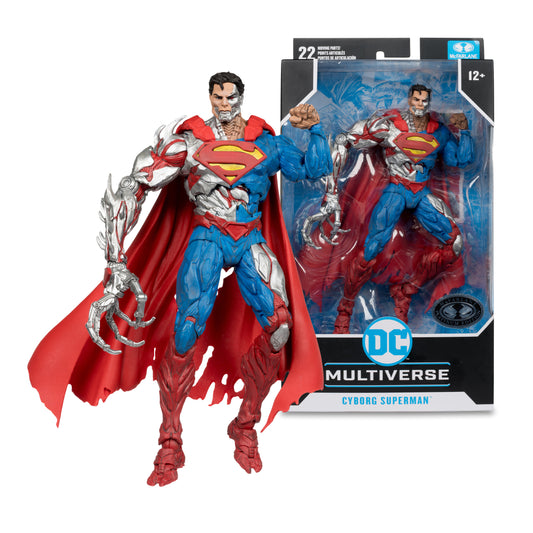 DC Multiverse Cyborg Superman Platinum (1 POR PERSONA)