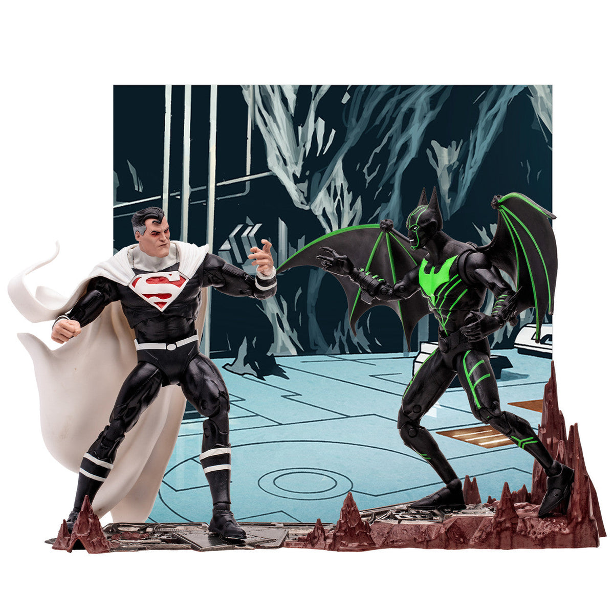 DC Multiverse Batman Beyond vs Justice Lord Superman 2do Pago