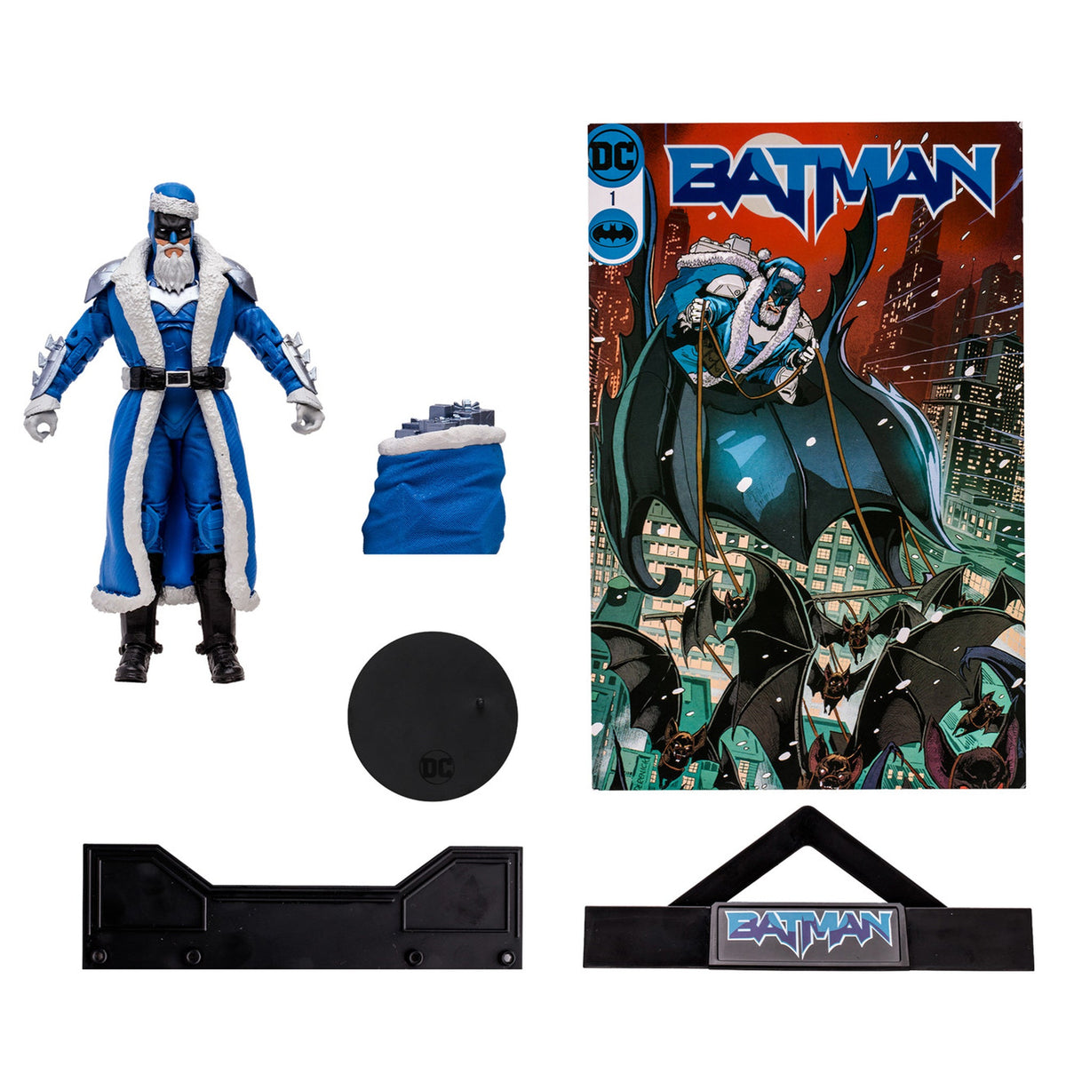 DC Multiverse Batman (Blue Santa) EXCLUSIVA 2do Pago