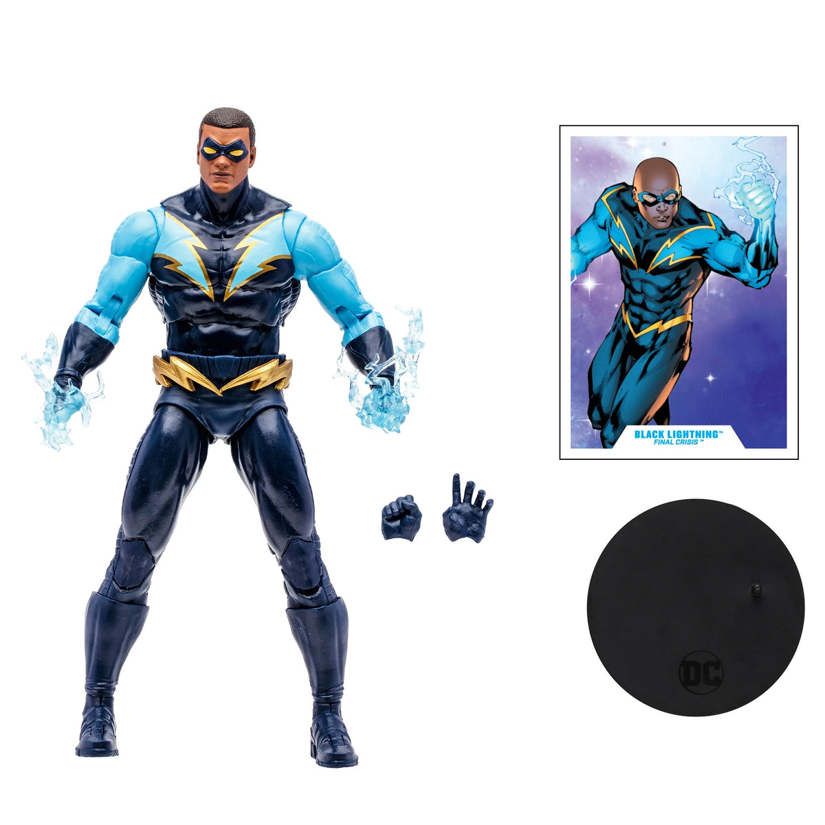 DC Multiverse Final Crisis Black Lightning Gold Label Exclusiva 2do Pago