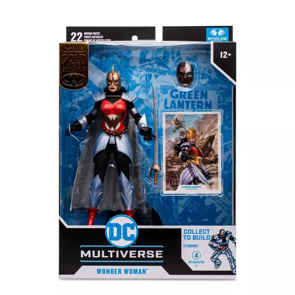 DC Multiverse Wonder Woman (Flashpoint wave) EXCLUSIVA 2do Pago
