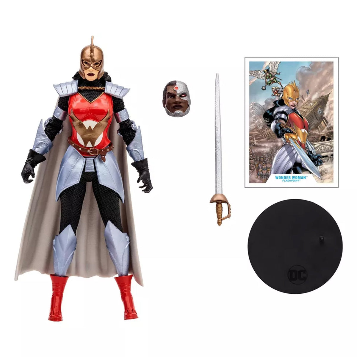 DC Multiverse Wonder Woman (Flashpoint wave) EXCLUSIVA 2do Pago