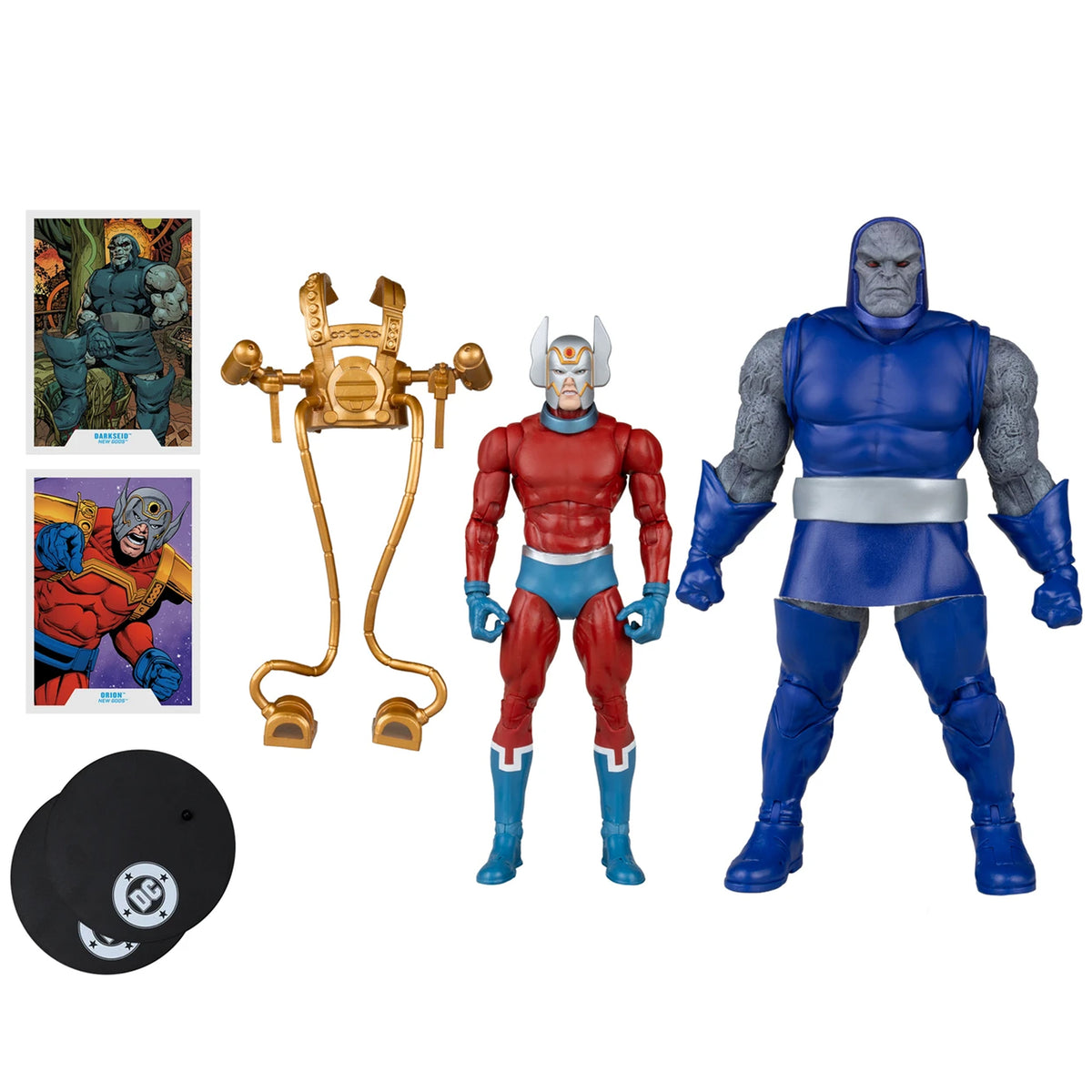 DC Multiverse Darkseid vs Orion (New Gods) 2 Pack