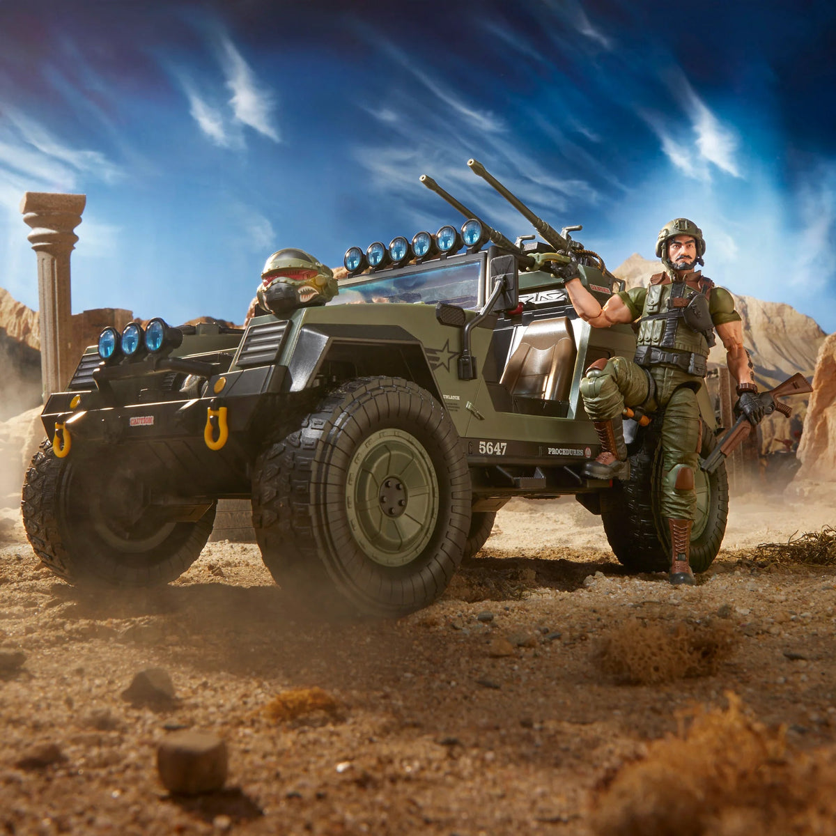 G.I. Joe Classified Series Clutch with VAMP (Multi-Purpose Attack Vehicle) EXCLUSIVA 2do Pago