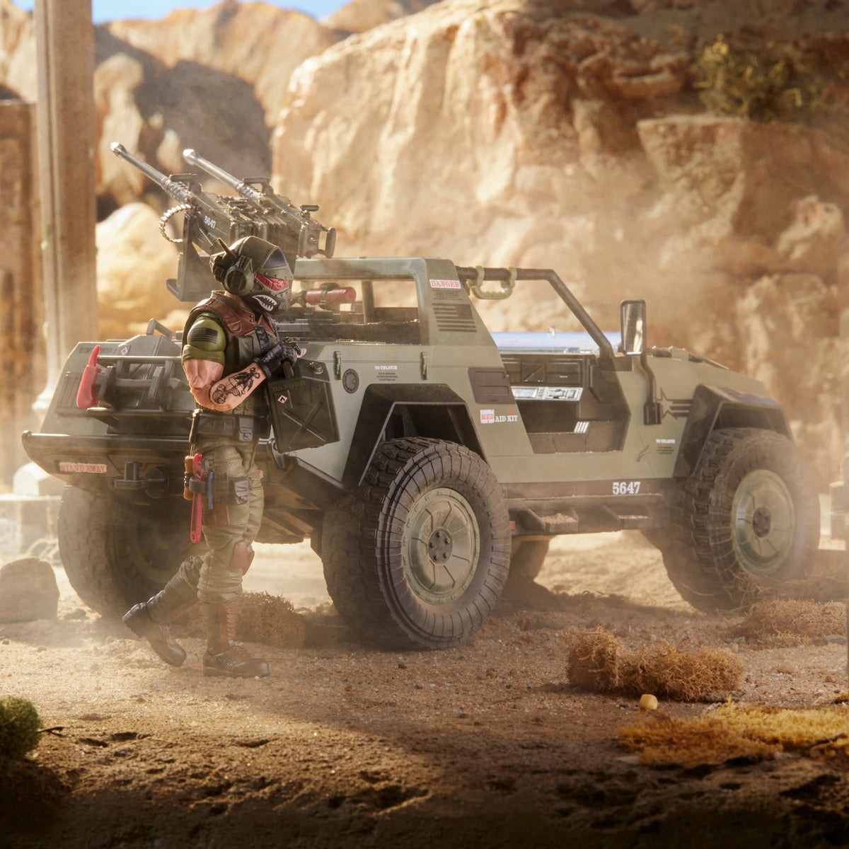G.I. Joe Classified Series Clutch with VAMP (Multi-Purpose Attack Vehicle) EXCLUSIVA 2do Pago