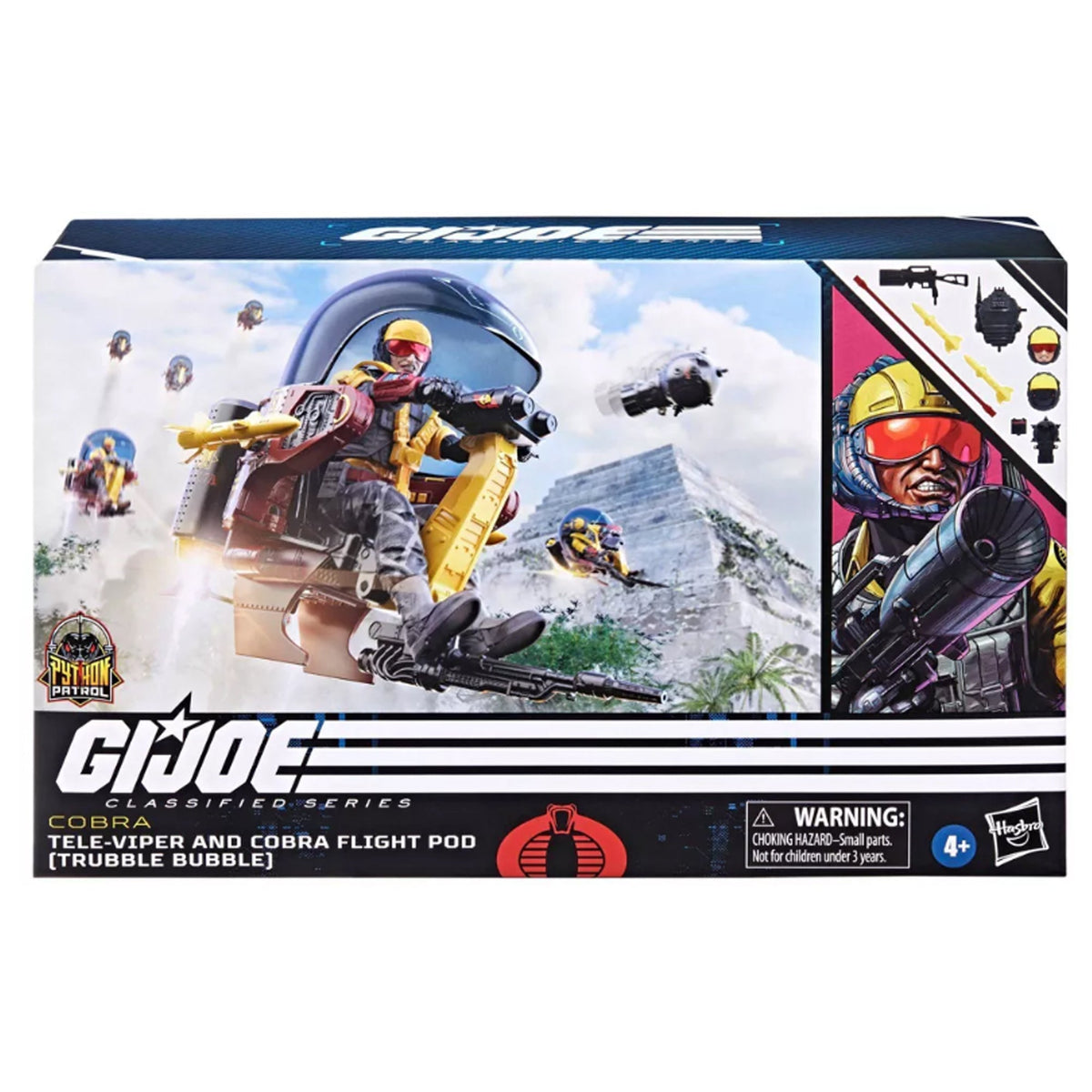 G.I. Joe Classified Series Python Patrol Tele-Viper/Cobra Flight Pod EXCLUSIVA 2do Pago