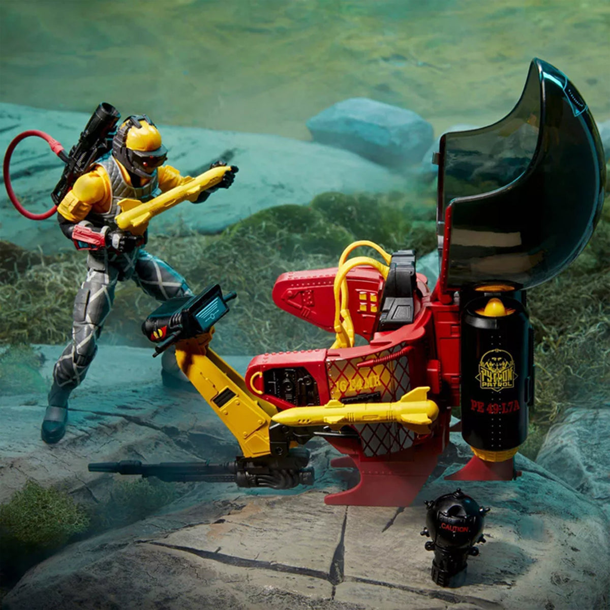 G.I. Joe Classified Series Python Patrol Tele-Viper/Cobra Flight Pod EXCLUSIVA 2do Pago