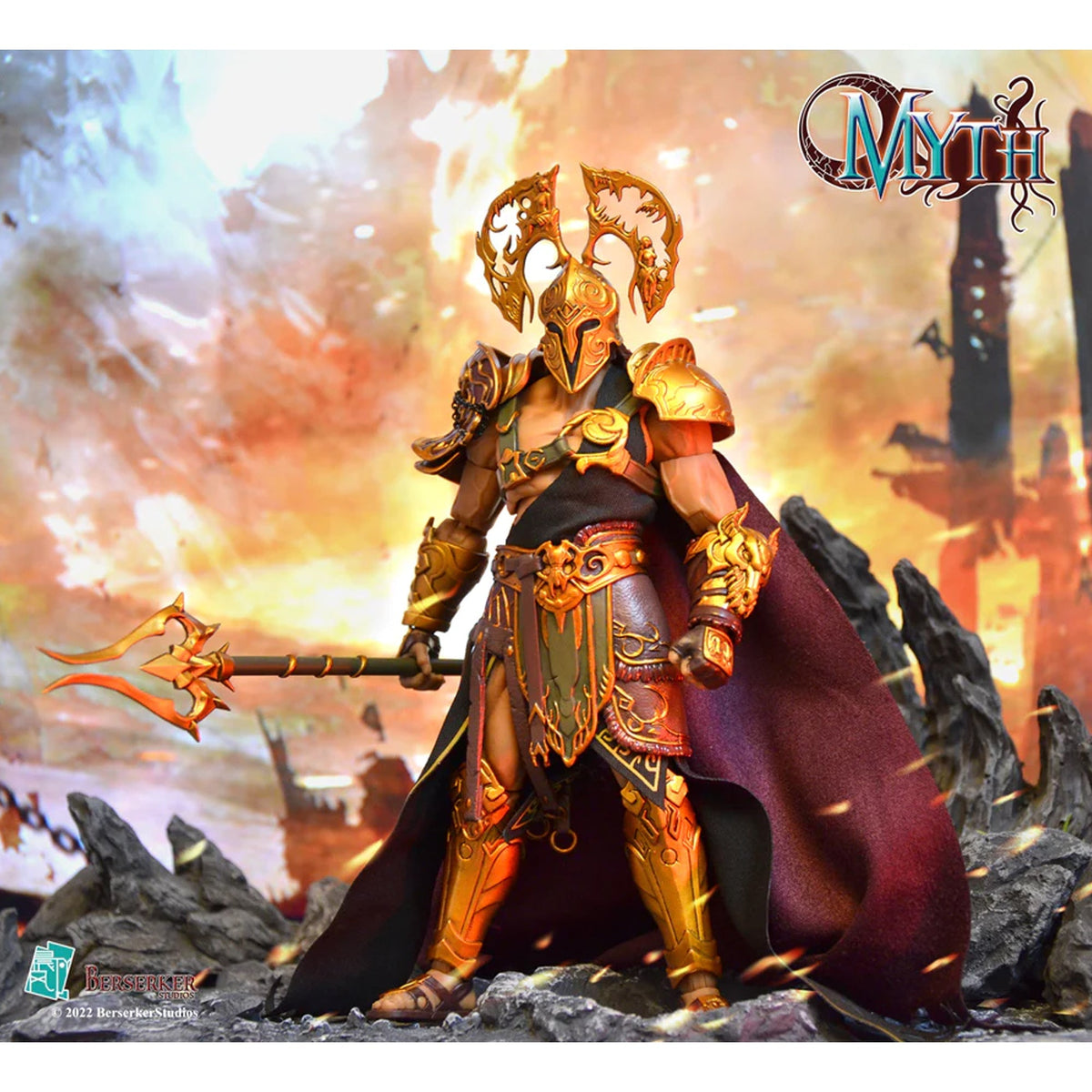 Berserker Studio Myth Gods Hades Gold Version ENVIO
