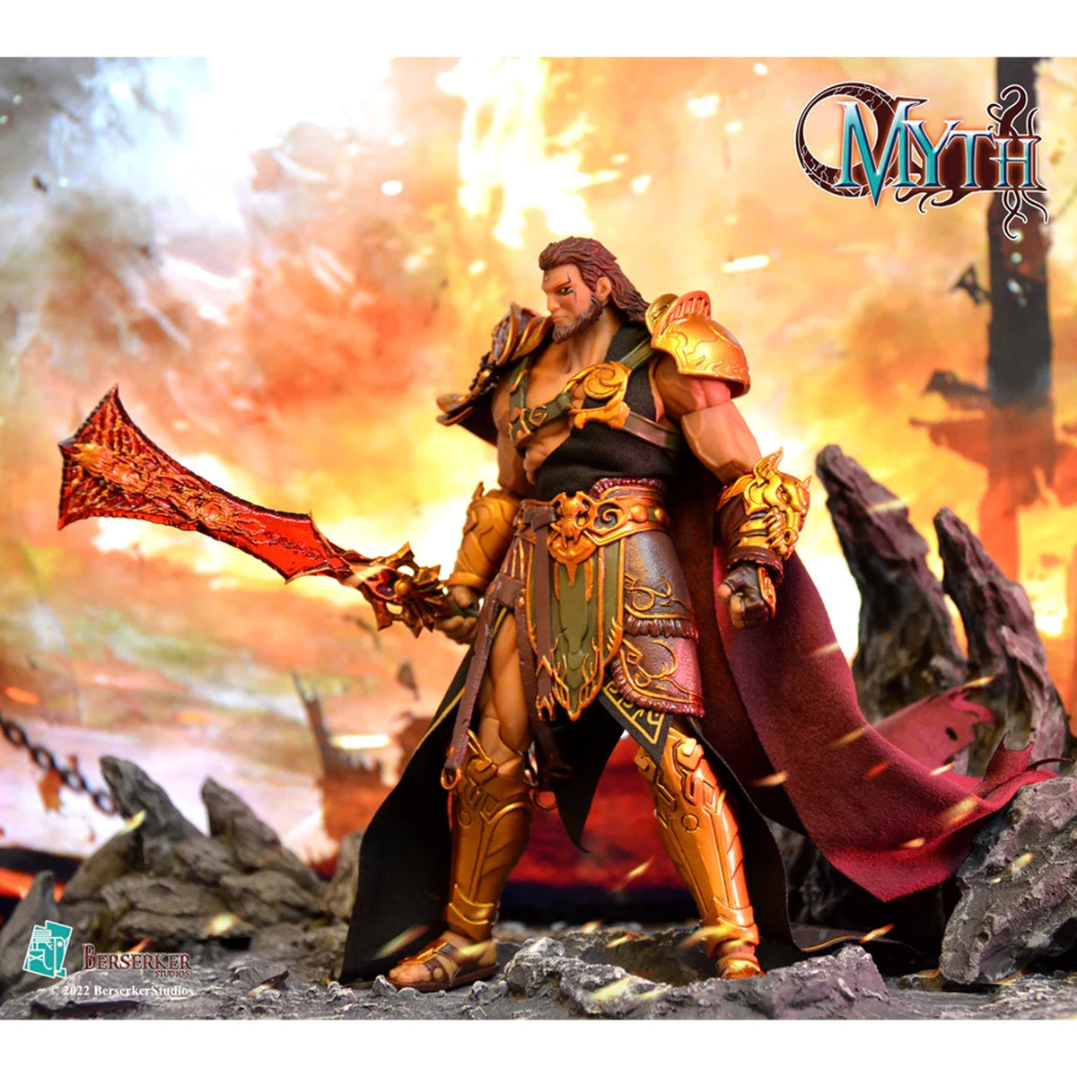 Berserker Studio Myth Gods Hades Gold Version ENVIO