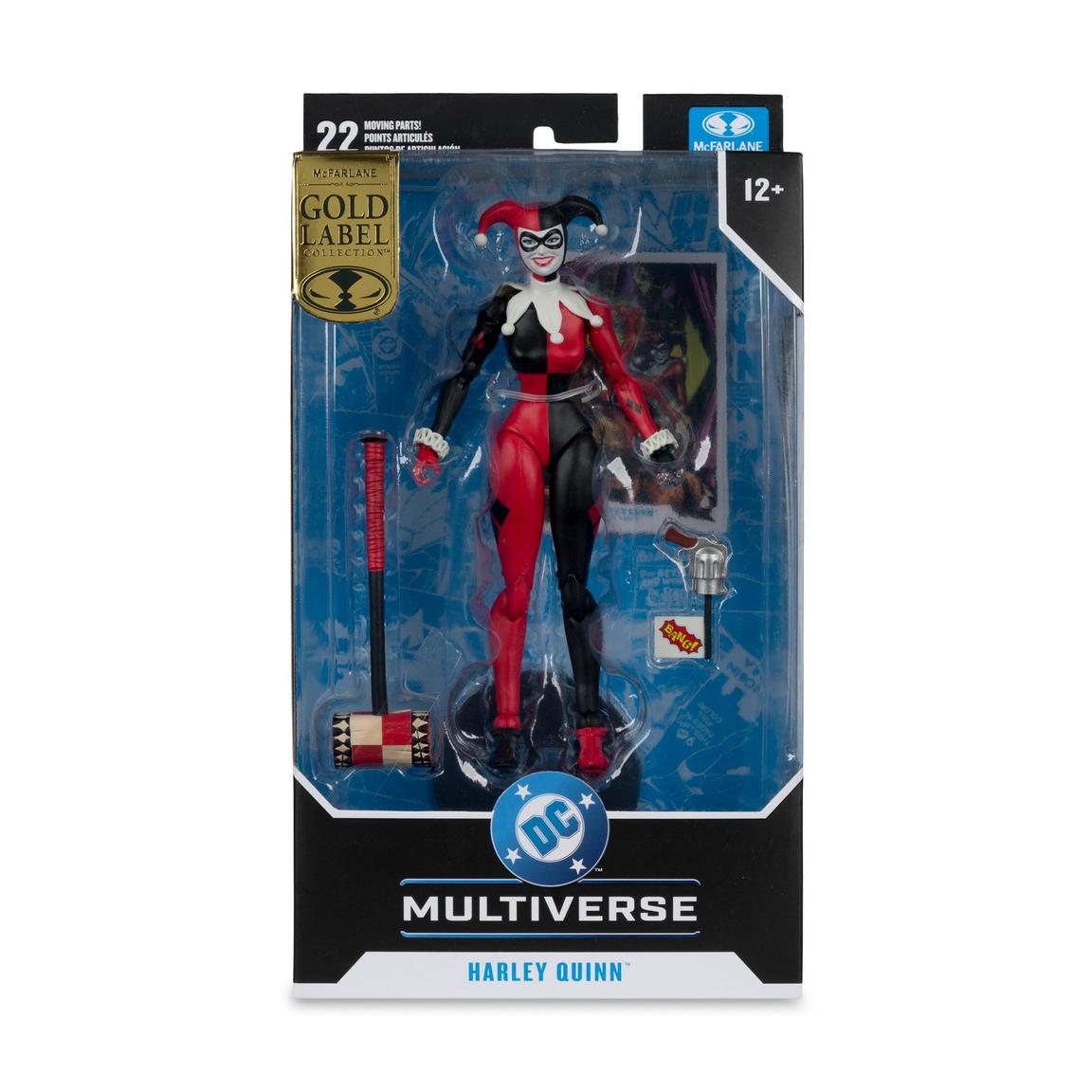 DC Multiverse Harley Quinn Gold Label ENTREGA