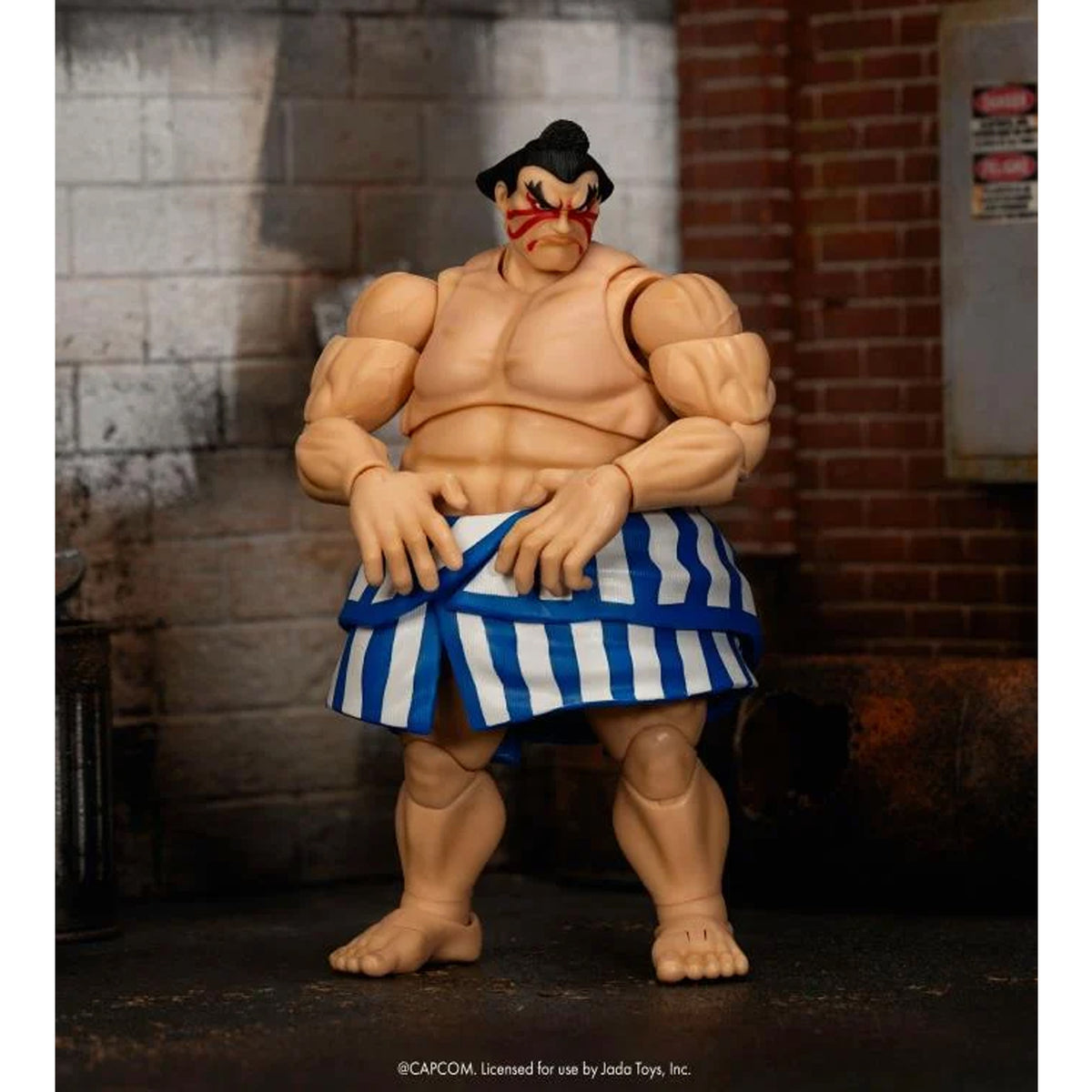 Jada Toys Street Fighter II The Final Challengers E. Honda Deluxe LIQUIDACION