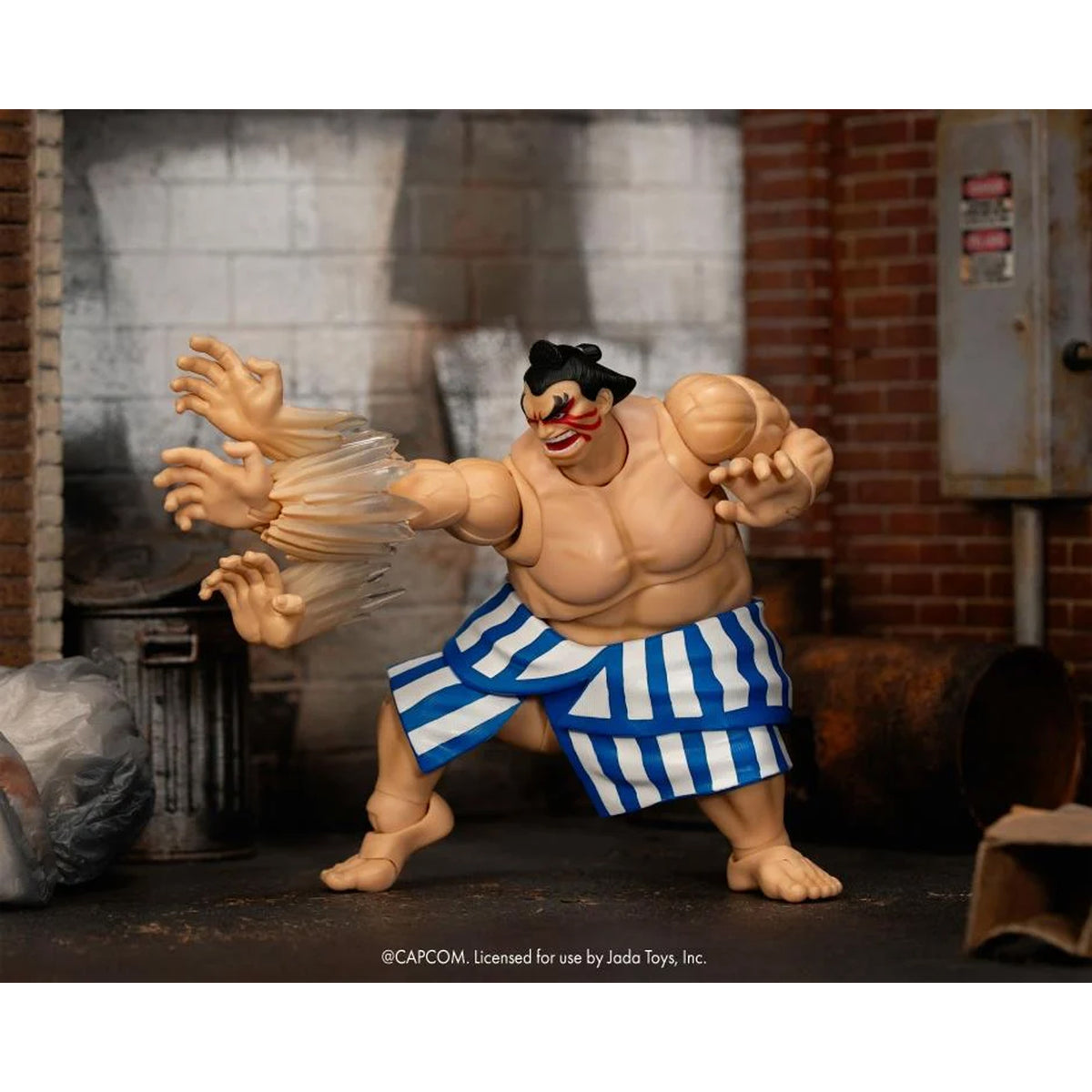 Jada Toys Street Fighter II The Final Challengers E. Honda Deluxe LIQUIDACION