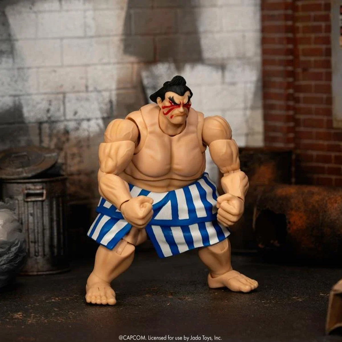 Jada Toys Street Fighter II The Final Challengers E. Honda Deluxe LIQUIDACION