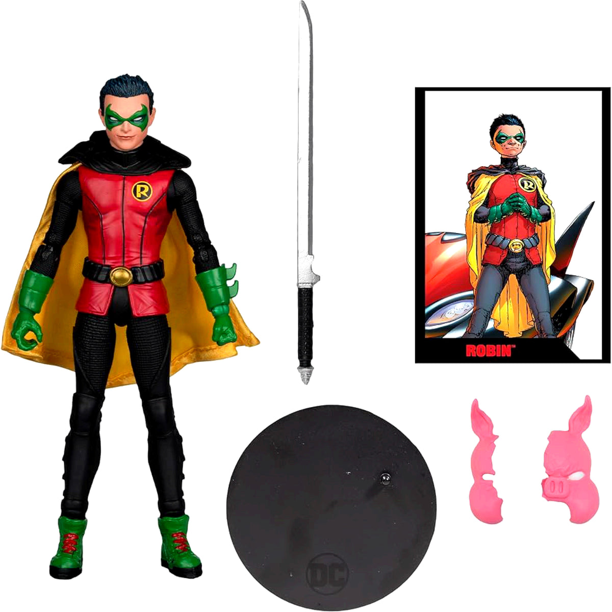 DC Direct Page Punchers Damian Wayne Robin