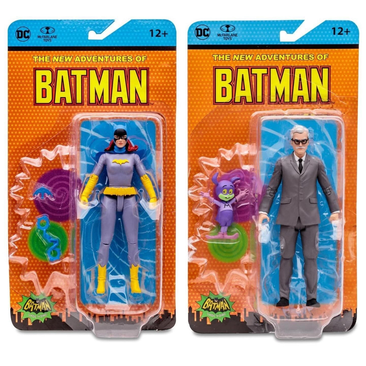 DC Retro Batman 66 Wave 9 (Batman/Robin/Batgirl/Commissioner Gordon/Riddler/Joker) 2do Pago