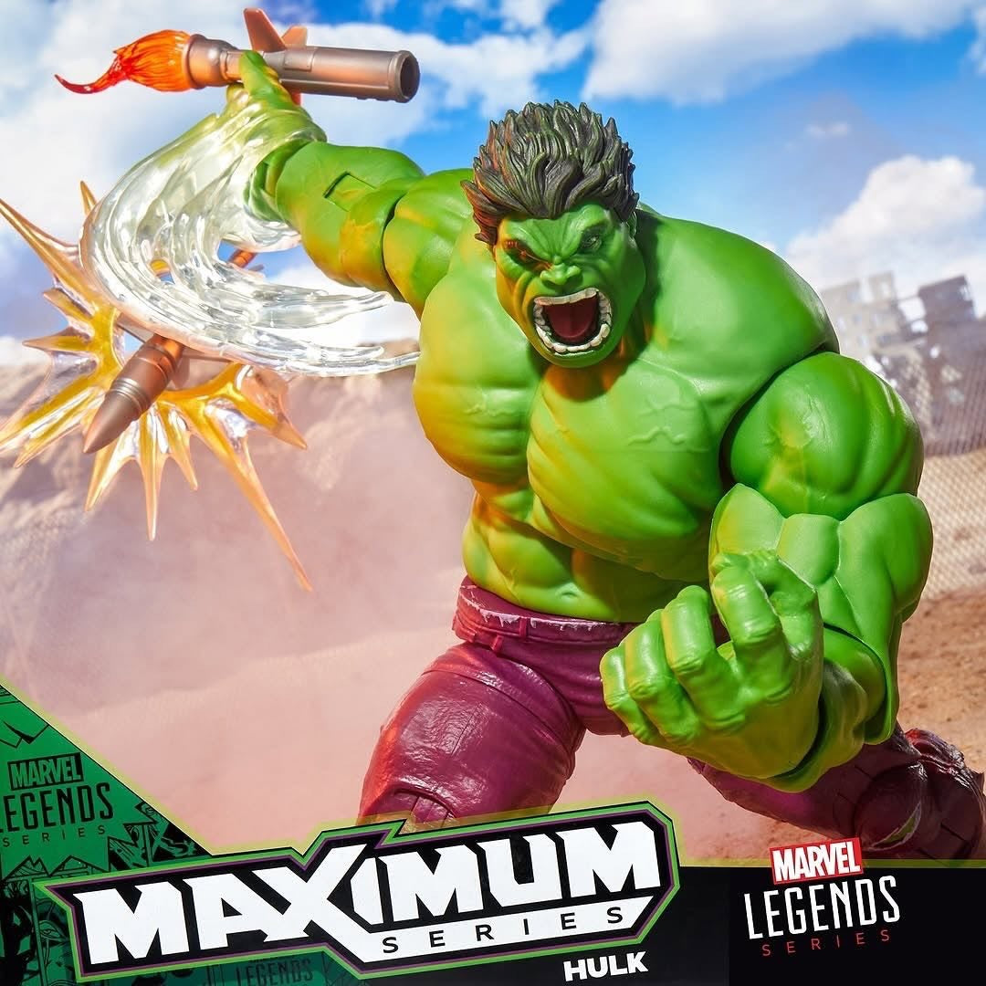 Marvel Legends Maximum Series Hulk 2do Pago
