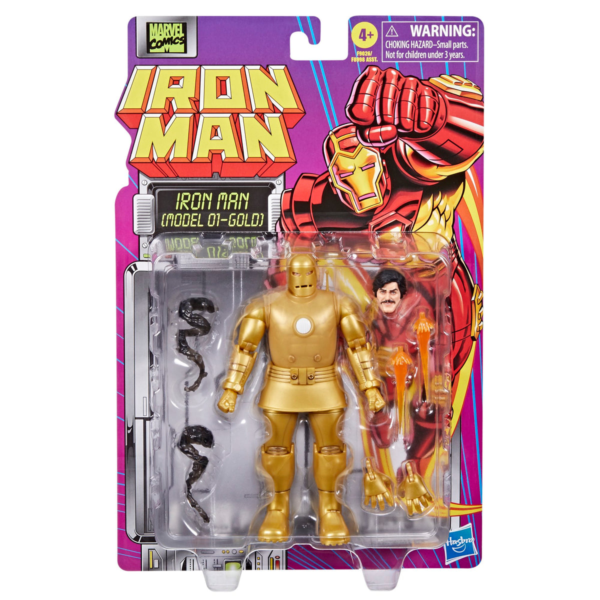 Marvel Legends Retro Iron Man Mark 1 Gold Version 2do Pago