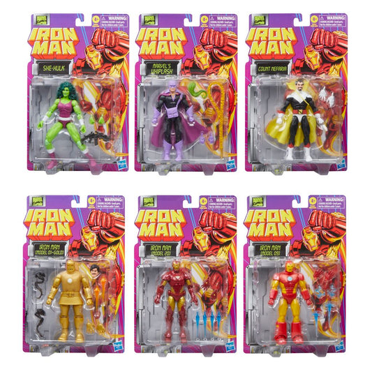Marvel Legends Retro Iron Man Wave (2024) 2do Pago
