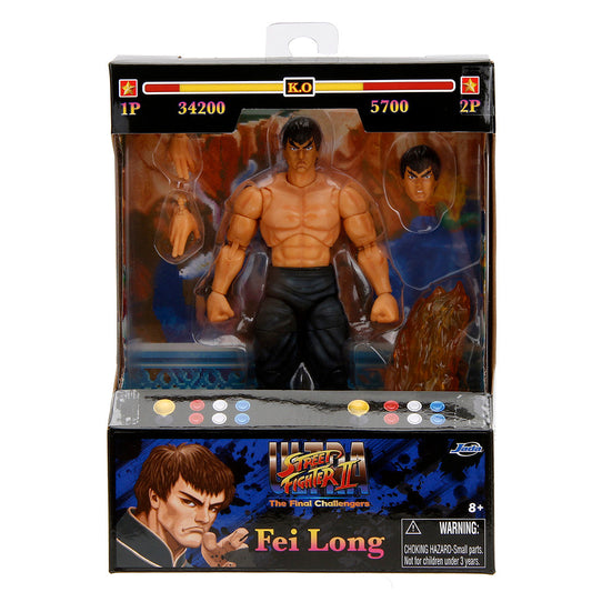 Jada Toys Street Fighter II Fei Long 2do Pago